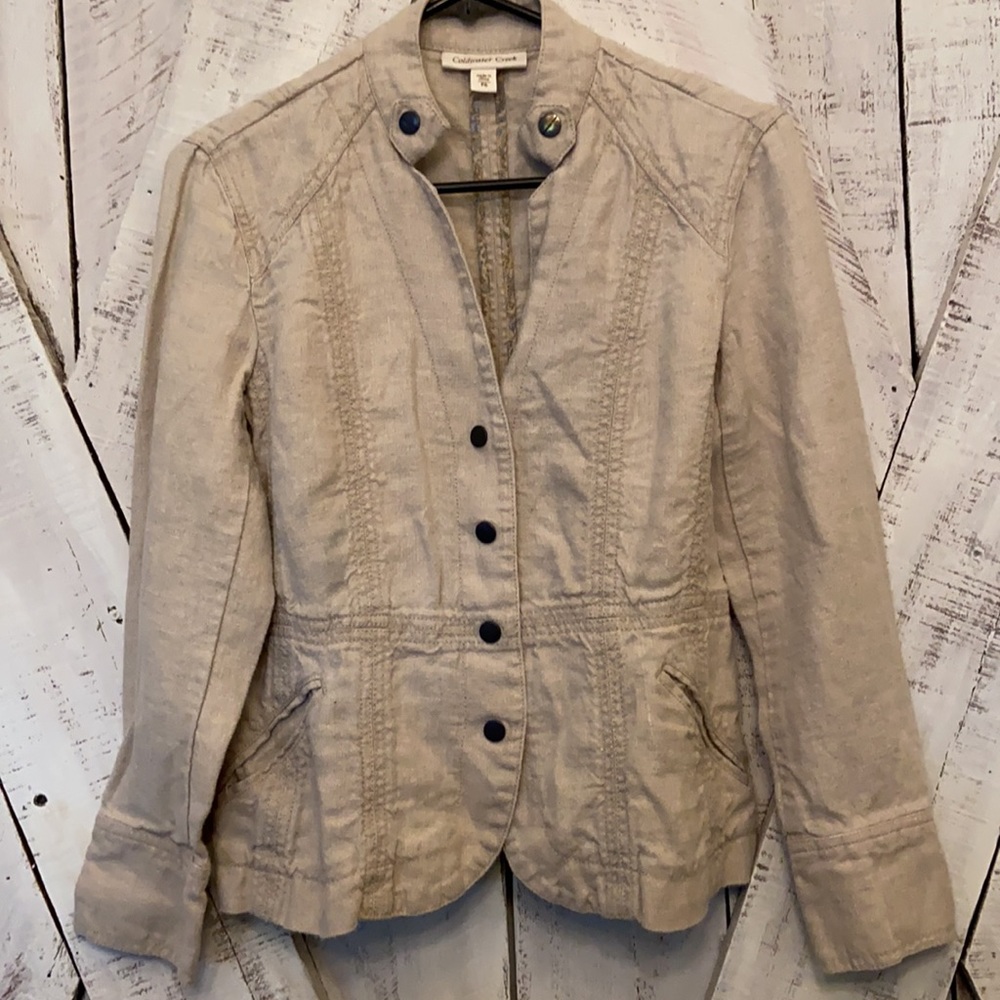 Women’s Coldwater Creek Linen Jacket